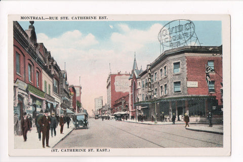 Canada - MONTREAL, QUE - Rue Ste Catherine Est, Ovido Cigar sign - A05012