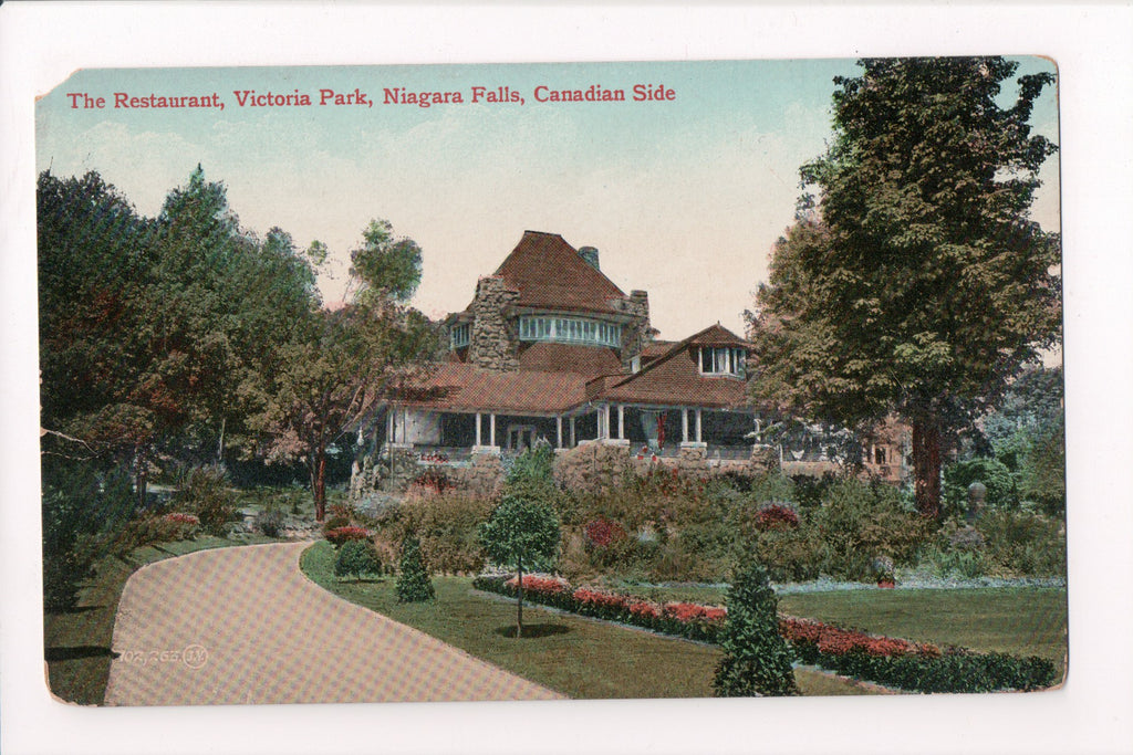 Canada - NIAGARA FALLS, ON - Restaurant, Victoria Park postcard - cr0070