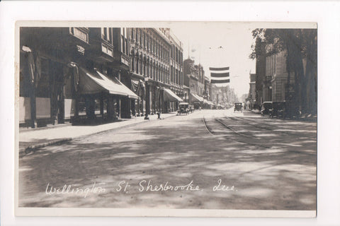 Canada - Sherbrooke, QUE - Wellington St (CARD SOLD, email copy only) F11024