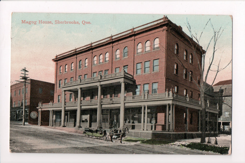 Canada - Sherbrooke, QUE - Magog House postcard - S01399