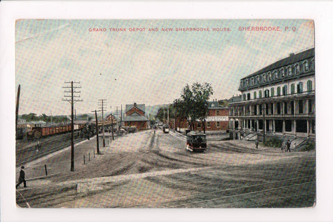 Canada - SHERBROOKE, QC- Grand Trunk Depot, New Sherbrooke House - SH7008