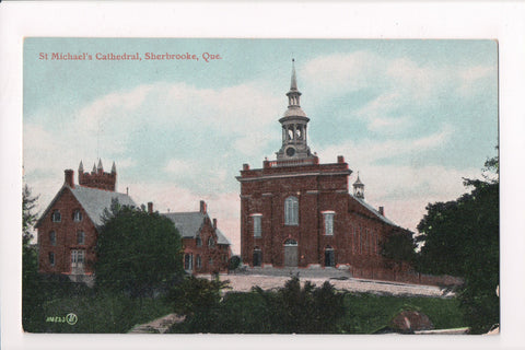 Canada - Sherbrooke, QUE - St Michaels Cathedral - @1908 postcard - w00118