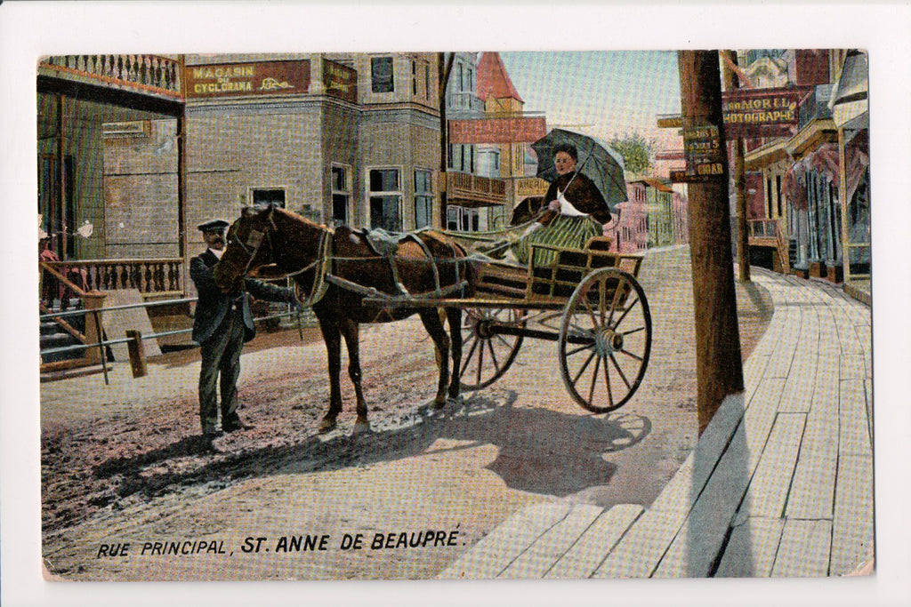 Canada - ST ANNE de BEAUPRE, QC - Rue Principal, Geo Morel Photographe - A12019