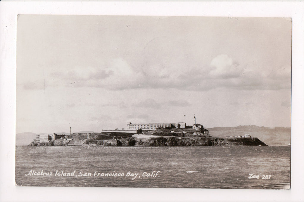 CA, SAN FRANCISCO BAY - Alcatraz Island - Zan RPPC #287 - 801067