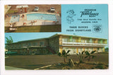 CA, ANAHEIMA - TraveLodge multi view postcard - A06760