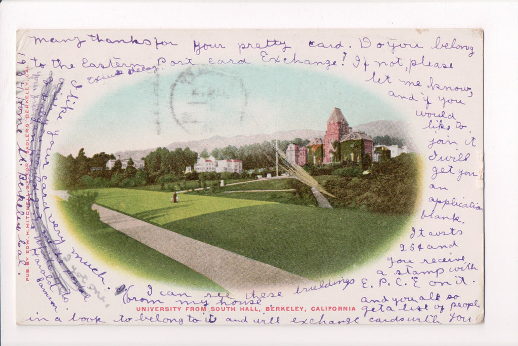 CA, Berkeley - University from South Hall (ONLY Digital Copy Avail) - A12281