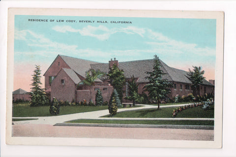 CA, Beverly Hills - Lew Cody residence - A06744