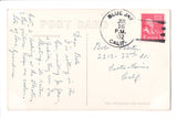 CA, BLUE JAY - Winter Time, Mountain Ranch Market building - RPPC - E10241