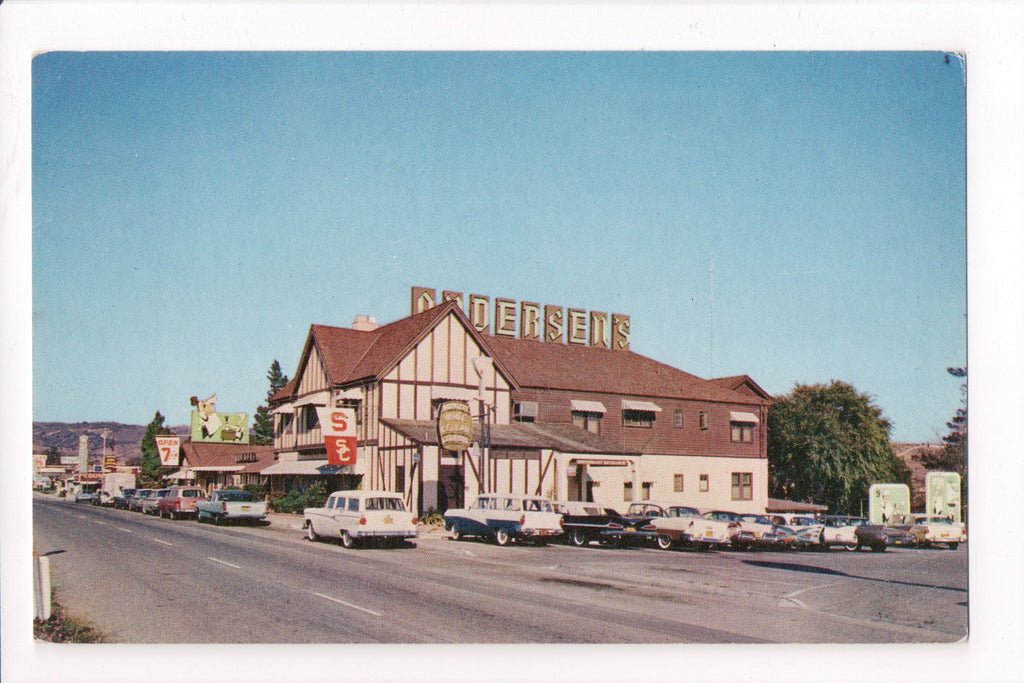 CA, BUELLTON - Pea Soup Andersens Restaurant postcard - A06701