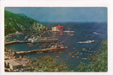 CA, Catalina - Crescent Bay and Harbor - pre 1963 postcard - VT0312