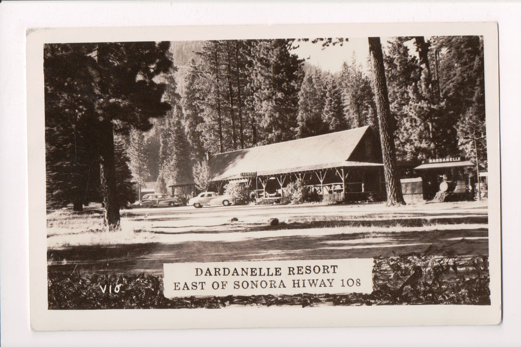 CA, DARDANELLE - Dardanelle Resort - RPPC postcard - B17143
