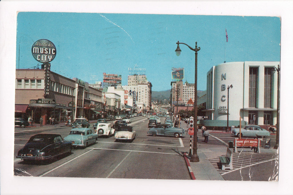 CA, SAN FRANCISCO - Sunset and Vine, Wallicks Music, NBC, ABC - A06728