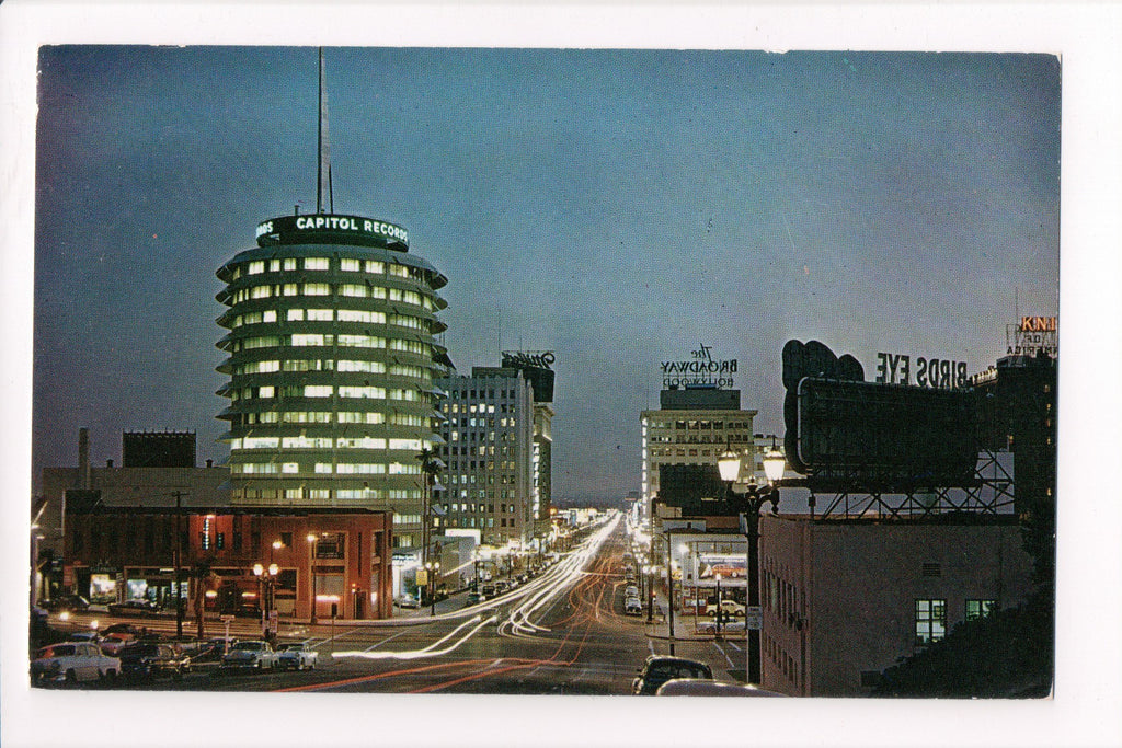 CA, Hollywood - Vine Street - Capital Records etc - w01009