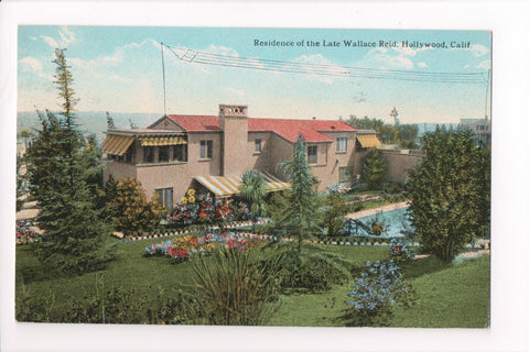 CA, HOLLYWOOD  - Wallace Reid (the late), residence - w03729