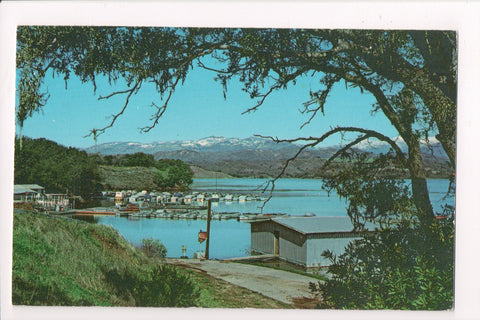 CA, LAKE CACUMA - vacation spot above Santa Barbara postcard - B08041