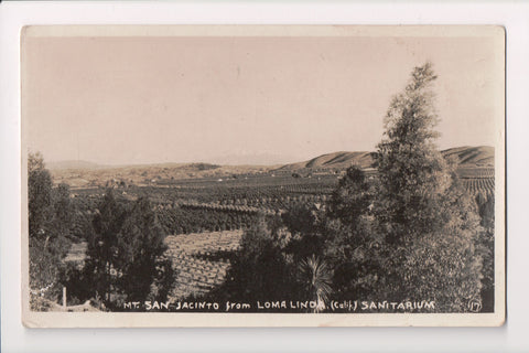 CA, Loma Linda - Bird Eye View - RPPC - F09226