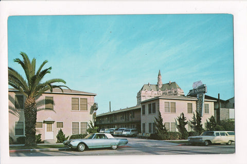 CA, LONG BEACH - At-Ocean Motel, 50 Atlantic Ave postcard - C08489