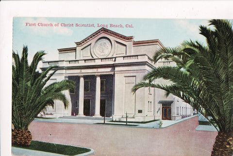 CA, Long Beach - First Church of Christ Scientist - Van Ornum postcard - I04087