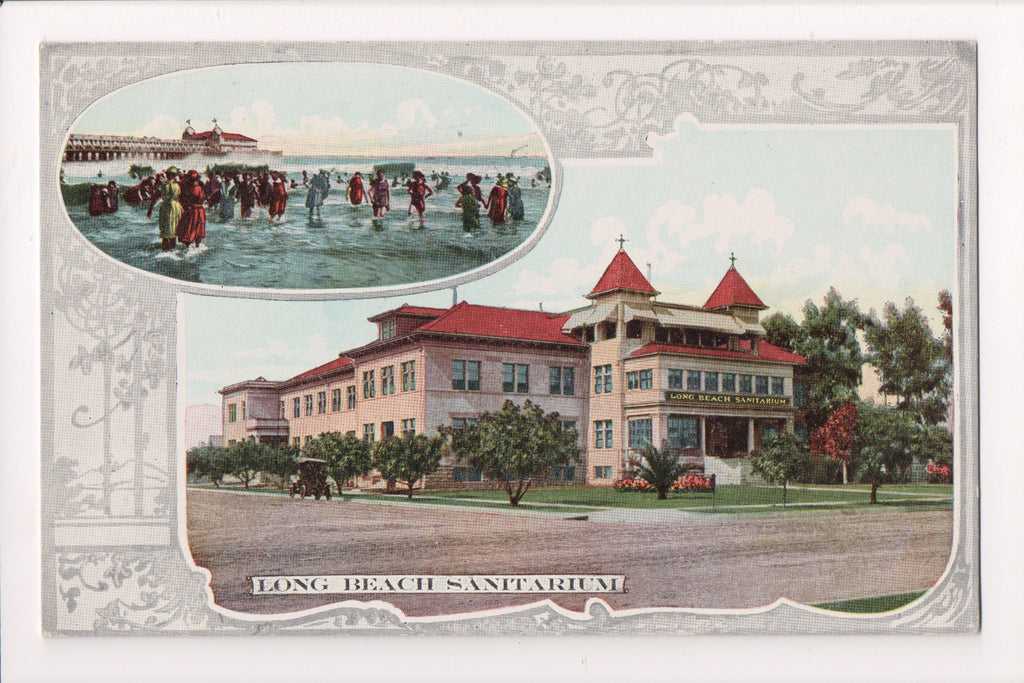 CA, Long Beach - Sanitarium - @1909 Van Ornum Colorprint Co postcard - SH7283