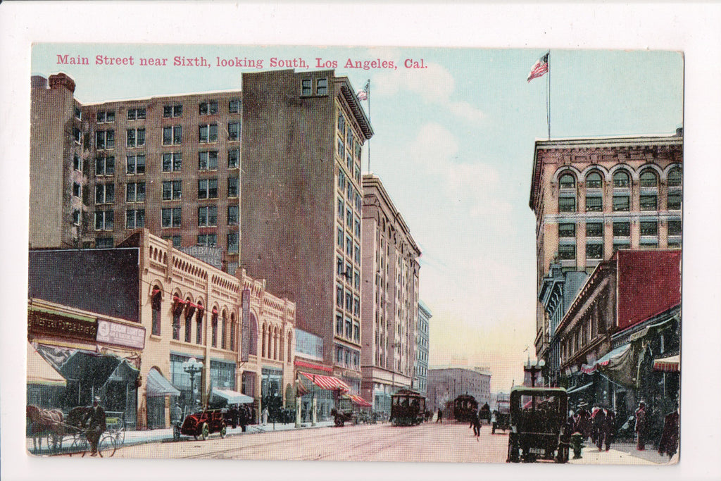 CA, LOS ANGELES - Main St, Western-Howe and Arms Co, Beacon Light - A17377