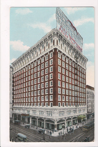 CA, Los Angeles - Hotel Rosslyn (new) - with room rates on postcard - T00139