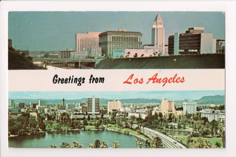 CA, Los Angeles - Greetings from - @1970 postcard - w00792