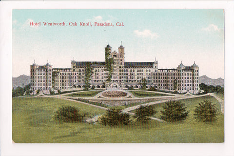 CA, PASADENA - Hotel Wentworth, Oak Knoll - Rieder postcard - A07198
