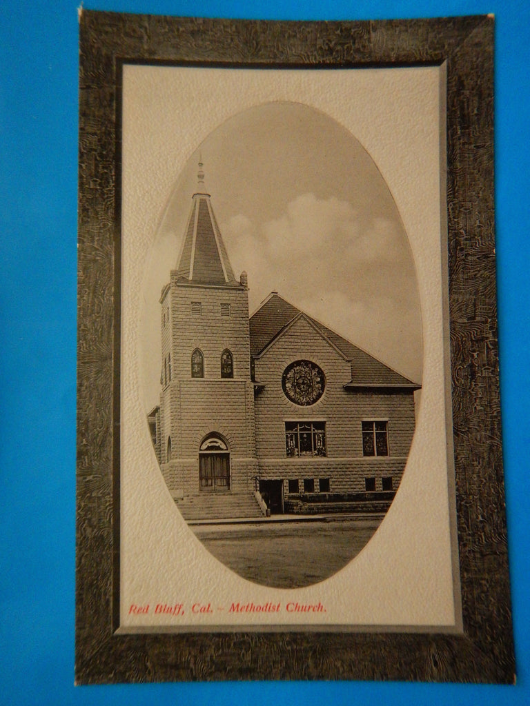 CA, Red Bluff - Methodist Church postcard - A10137