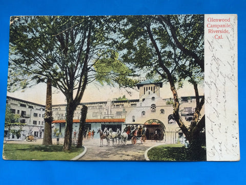 CA, Riverside - Glenwood Campanile postcard - E10369