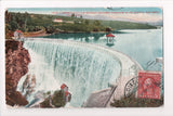 CA, San Diego - Sweetwater Dam closeup - E H Mitchell - CP0248