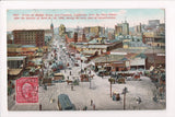 CA, SAN FRANCISCO - Market Street, Restaurant - Bird Eye View - A07121