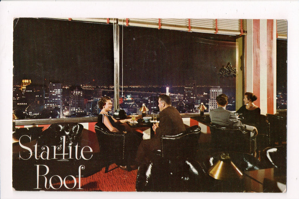 CA, SAN FRANCISCO - Sir Francis  Drake Hotel - Starlite Roof lounge - @1959 - w0