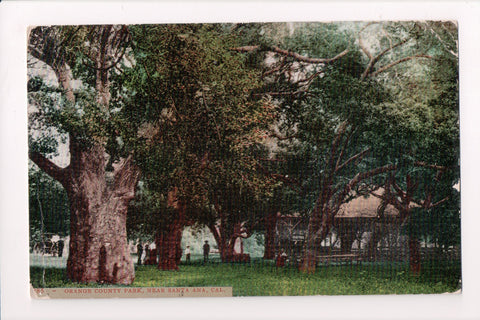 CA, Santa Ana - Orange County Park - @1907 postcard - A04097