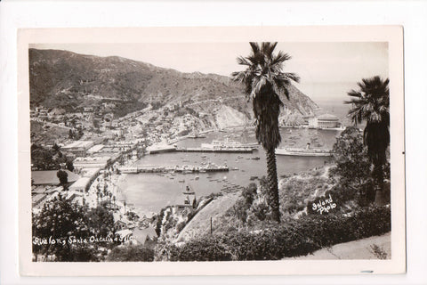 CA, SANTA CATALINA ISLE - Avalon BEV - Island Photo RPPC - D06154