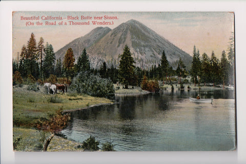 CA, Sisson - Black Butte near - Pacific Novelty Co postcard - A12101