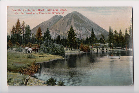 CA, SISSON - Black Butte near - Pacific Novelty Co postcard - A12101