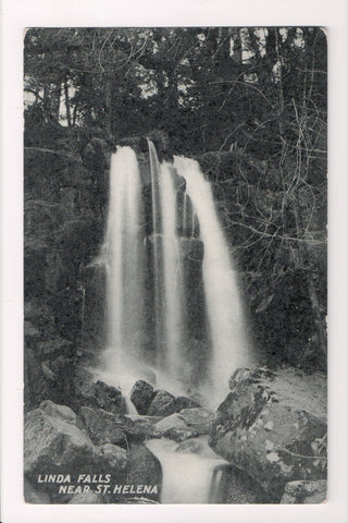 CA, ST HELENA - Linda Falls closeup - @1911 postcard - w03808