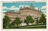 CO, Colorado Springs - The Antlers Hotel postcard - B08197