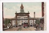 CO, DENVER - Welcome Arch and Union Depot postcard - E10377