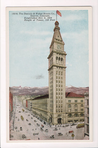CO, DENVER - Daniels and Fisher Stores Co, Est 1864, 330 ft high - M-0060