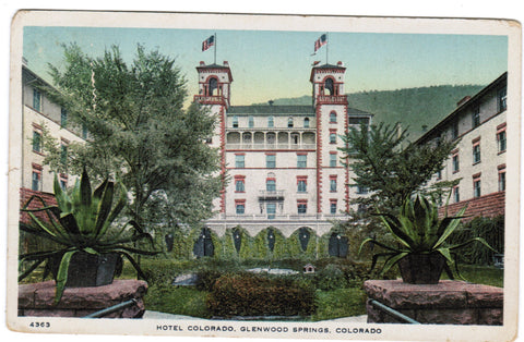 CO, Glenwood Springs - Hotel Colorado postcard - SL2526