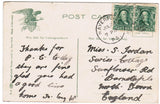 CO, PIKES PEAK - Summit closeup, rail car, people on tracks postcard - D04083