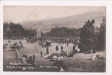 CA, SAN FRANCISCO - Golden Gate Park, people, wagons postcard - CP0054