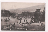 CA, San Francisco - Golden Gate Park, people, wagons postcard - CP0054