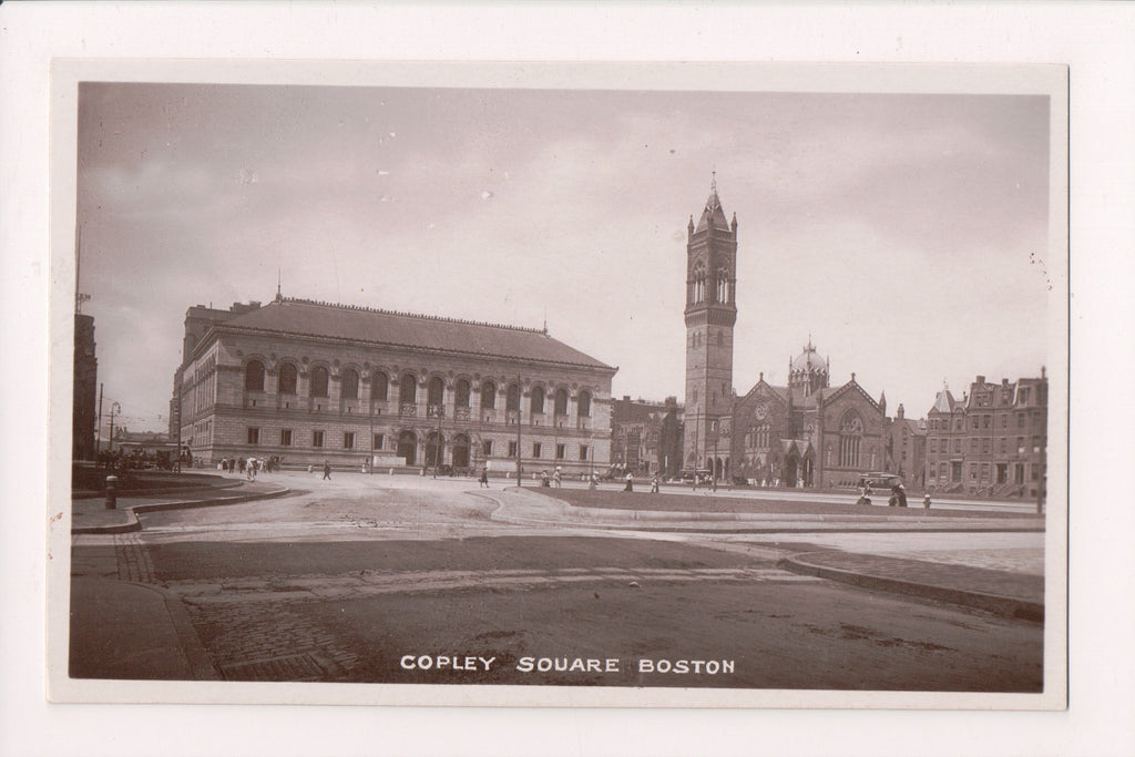 MA, BOSTON - Copley Square RPPC - Bamforth pub - CP0363
