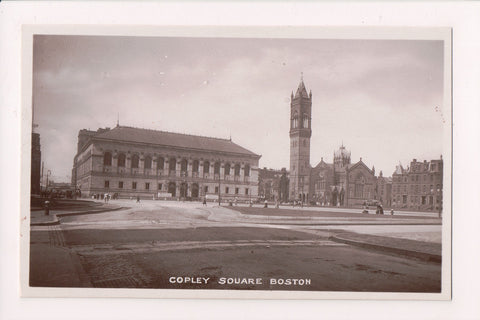 MA, BOSTON - Copley Square RPPC - Bamforth pub - CP0363