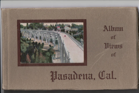 CA, Pasadena - Album of Views - 10 Van Ornum postcards - CP0742