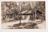MI, HOUGHTON LAKE - Cal Barrys North Shore Camp - RPPC - CR0462