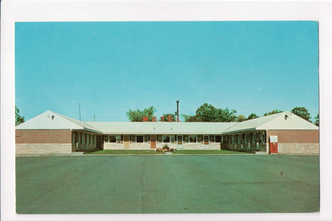 CT, Bristol - Victoria Motel postcard - B08091