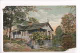 CT, DARIEN - Bungalo, man, lattice work (original SOLD) - B17072
